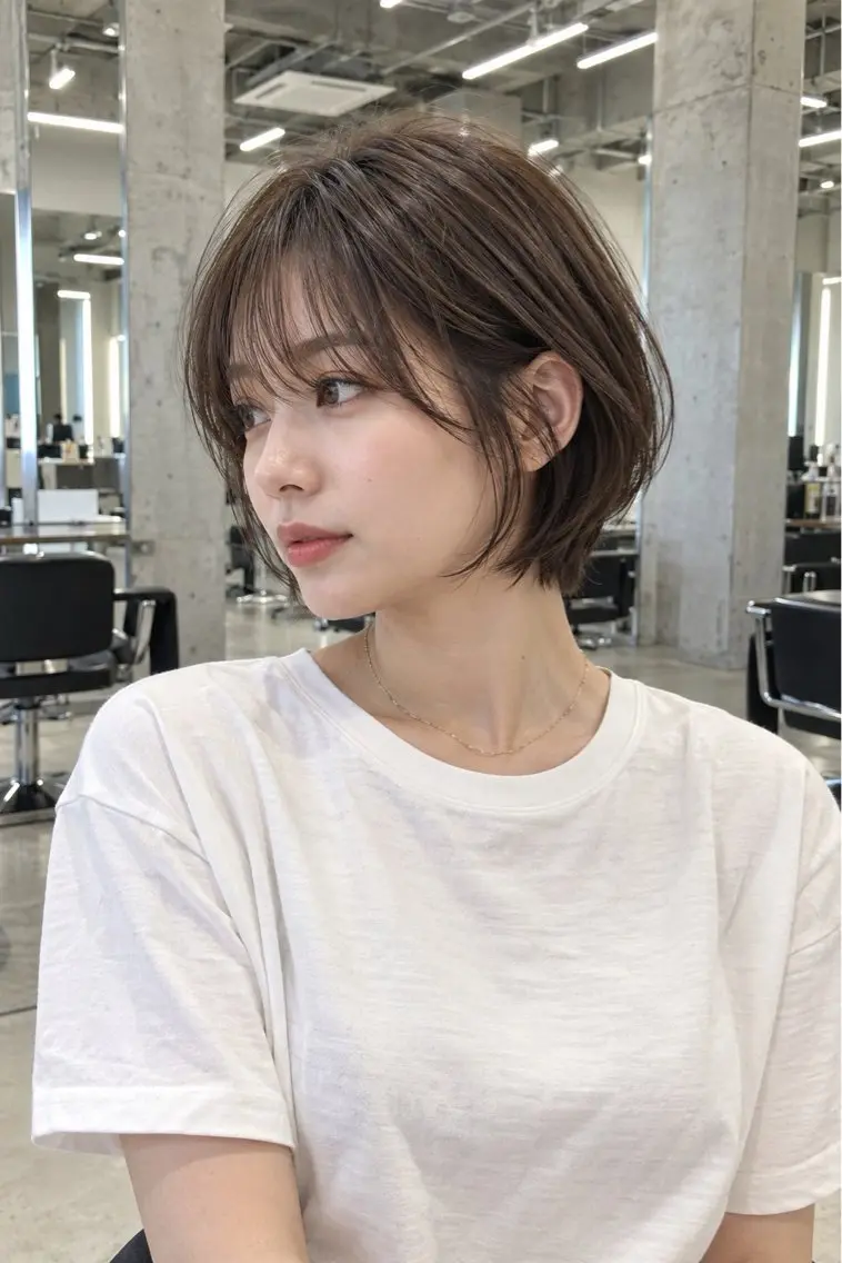 ショート ショートヘア 【無料カット】 ショート/ウルフのヘアスタイル