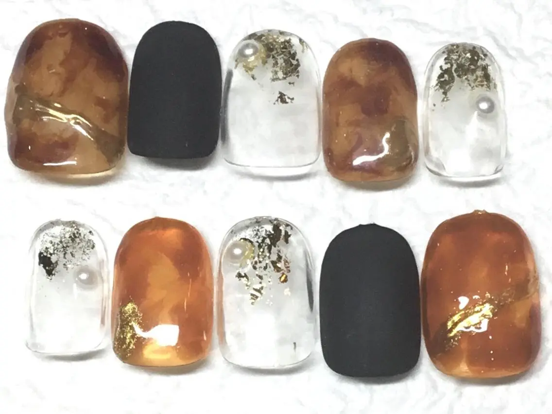 🌟オフ込💜こだわり定額コース／⭐️ニュアンスデザイン✨の写真