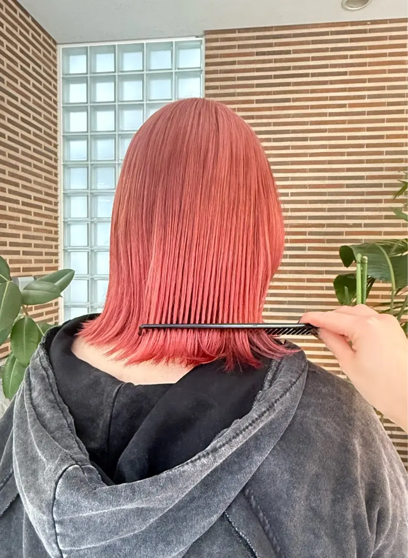 セミロング カラー ヘアカラー トリートメント "Daisy" Rio /大名・天神のヘアスタイル