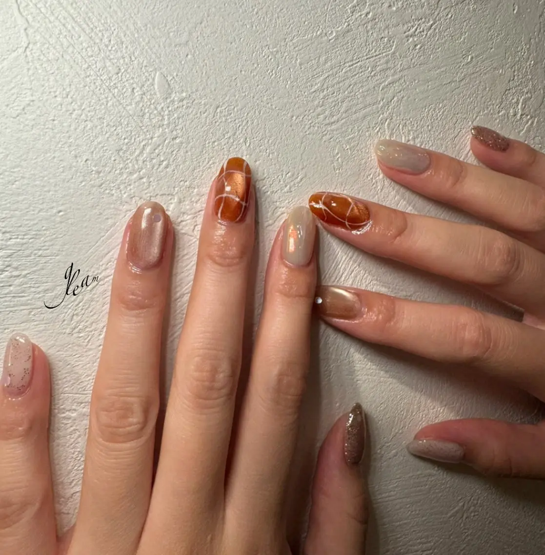 ネイル ハンドネイル gleam✴︎ sayakaのネイルデザイン