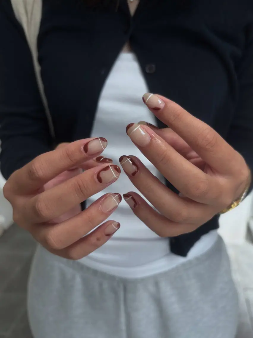 ネイル ニュアンスネイル filonnail akaneのネイルデザイン