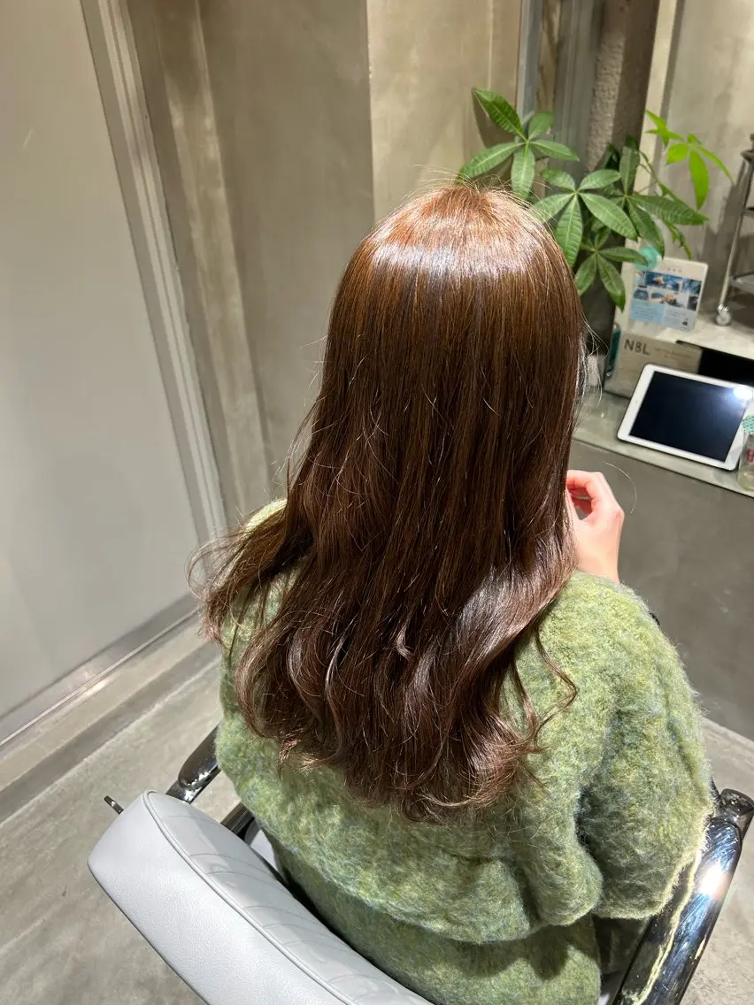 カラー ヘアカラー 橋本 彩音のヘアスタイル
