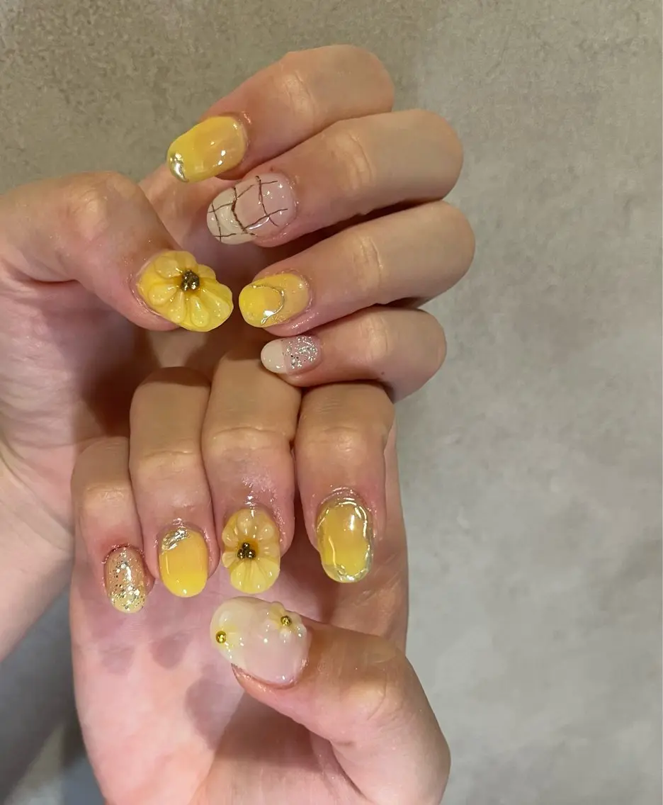 ネイル 持ち込み S. SAYAのネイルデザイン
