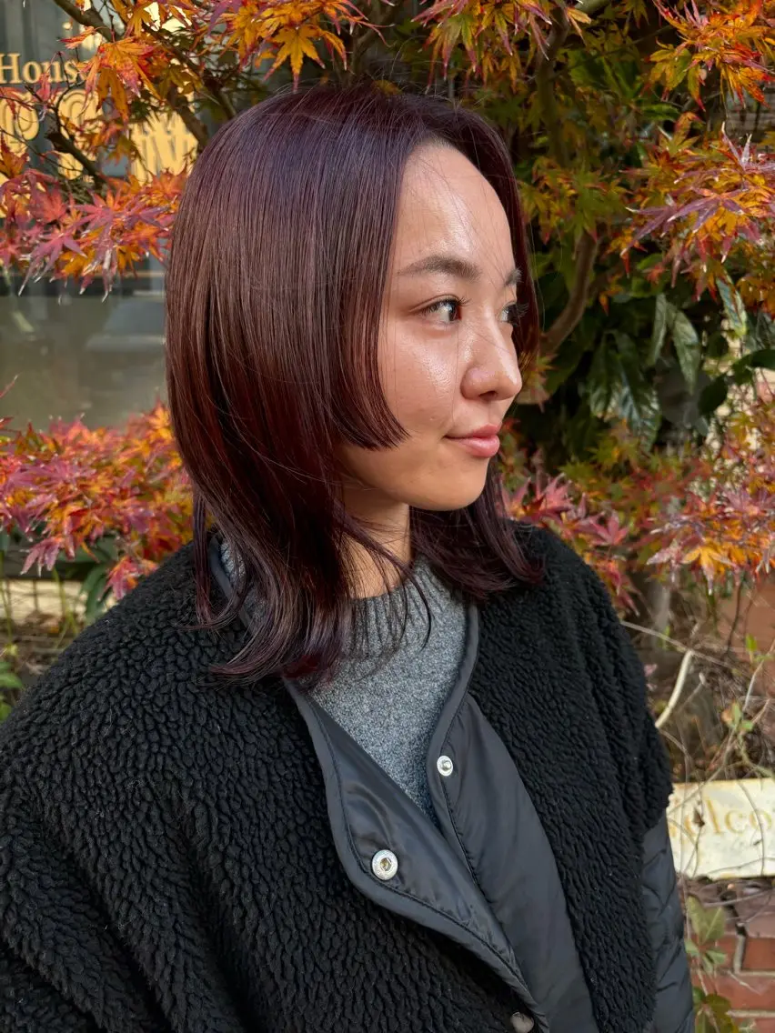 カラー カット Lisa🪄似合わせ ／デザインカラーのヘアスタイル