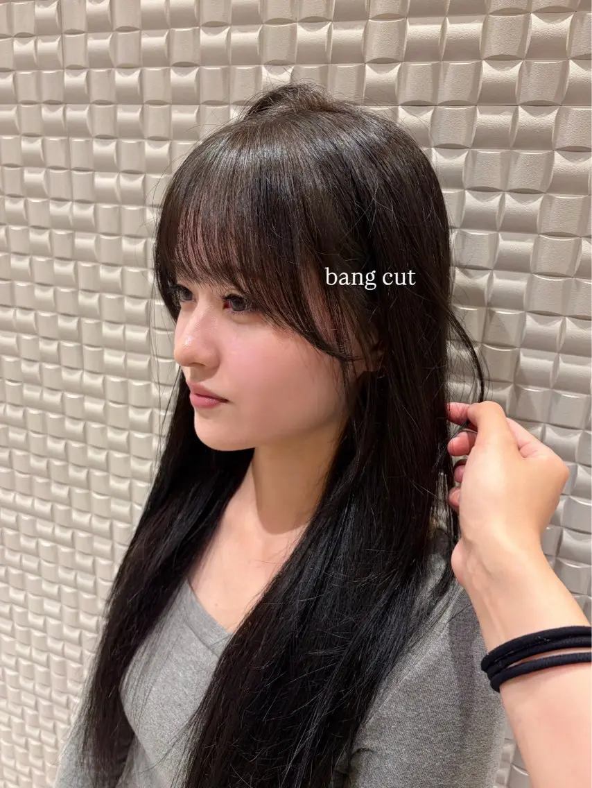 カット 新宿 愛香のヘアスタイル
