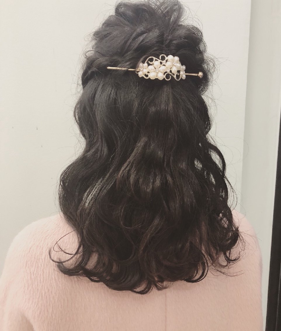 ヘアアレンジ ヘアセット セシルヘアー博多  手島のヘアスタイル