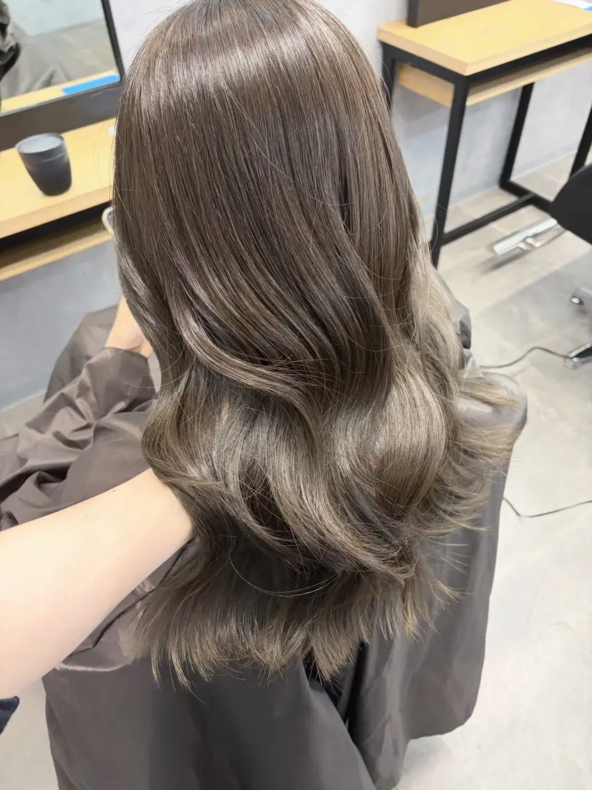 カラー ヘアカラー 🪡 KIMU🪡🎀のヘアスタイル