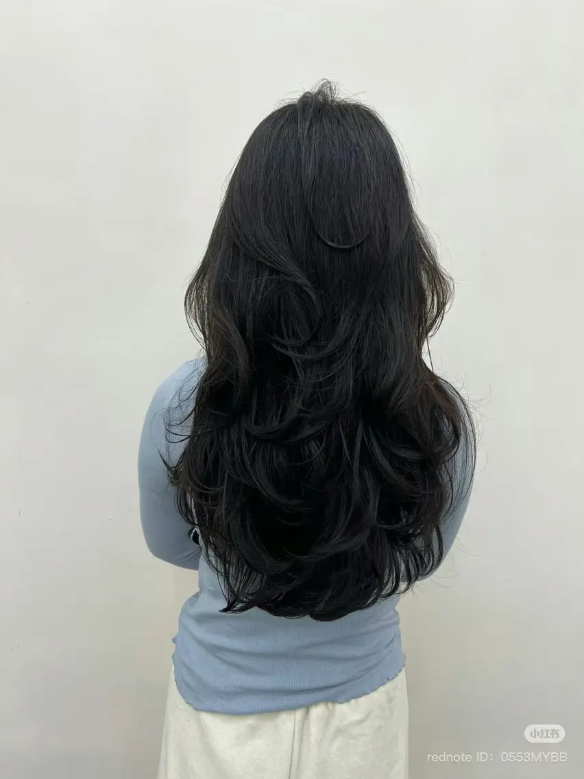 ロング 外国人風カラー レイヤーカット 髪質改善 RYOのヘアスタイル