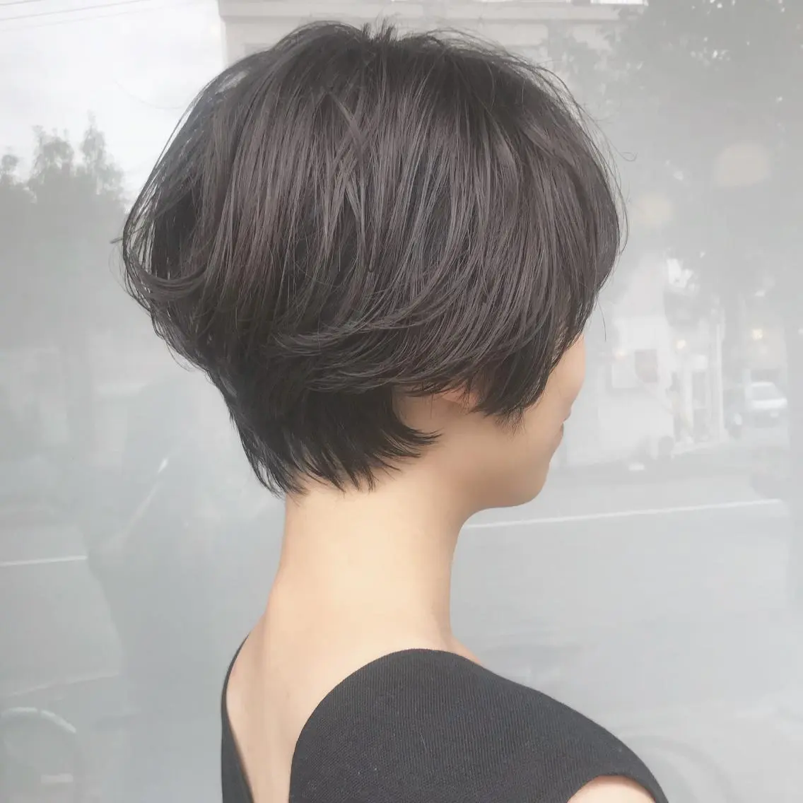 ショート カラー ヘアアレンジ ショートヘア カット ヘアカラー トリートメント Kawaguchi Arisaのヘアスタイル