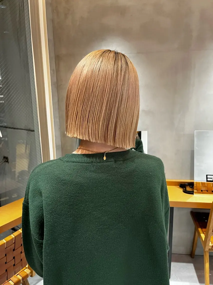 ミディアム カラー ボブ&韓国レイヤー/ 艶カラー♡TOMOEのヘアスタイル