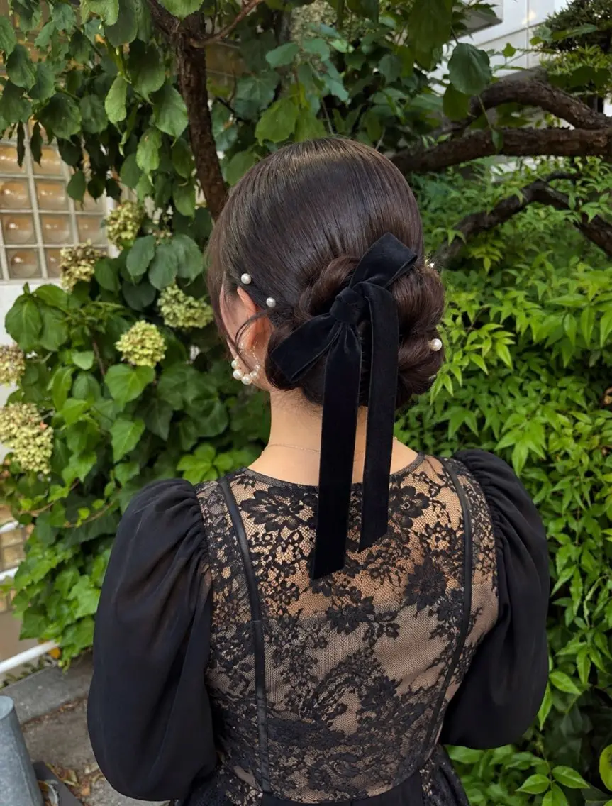 ヘアアレンジ ヘアセット muu.表参道 まつげネイルヘアーのマツエク・マツパデザイン