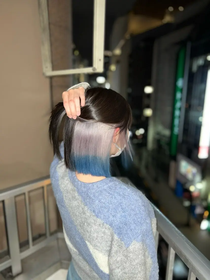 🌟エフェクトブリーチカラー【ケアブリーチ】の写真