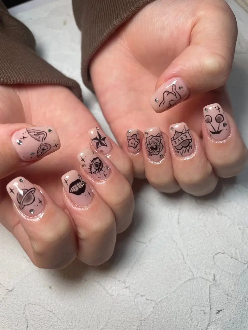 ネイル ハンドネイル Nail salon Euphoriaのネイルデザイン