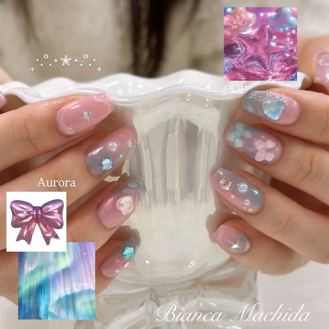 ネイル ハンドネイル Bianca👼🏻 OIKAWAのネイルデザイン