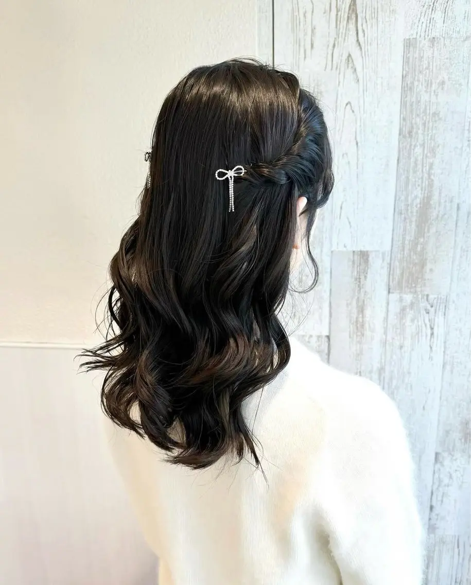 ヘアアレンジ ヘアセット yuki/表参道 /オリーブカラー🍈のヘアスタイル