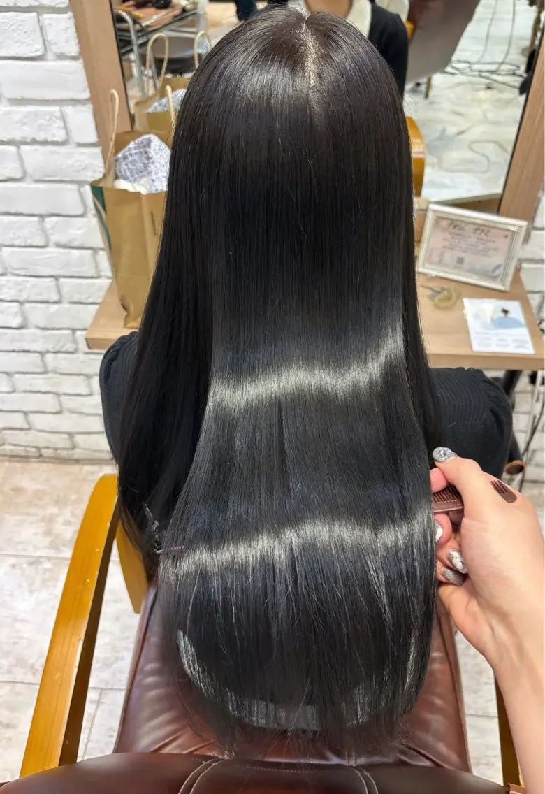 💎ミニモ限定💎【髪質改善】前髪カット+前髪縮毛矯正の写真
