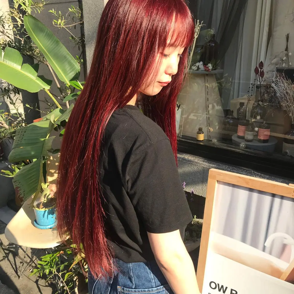 先着✨5名(残り3名)様ブリーチなし高発色🍷ボルドー系暖色カラー+似合わせカット+TOKIOIE HYPER TRの写真