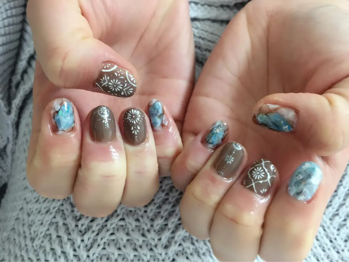 ネイル ハンドネイル SOL NAILのネイルデザイン