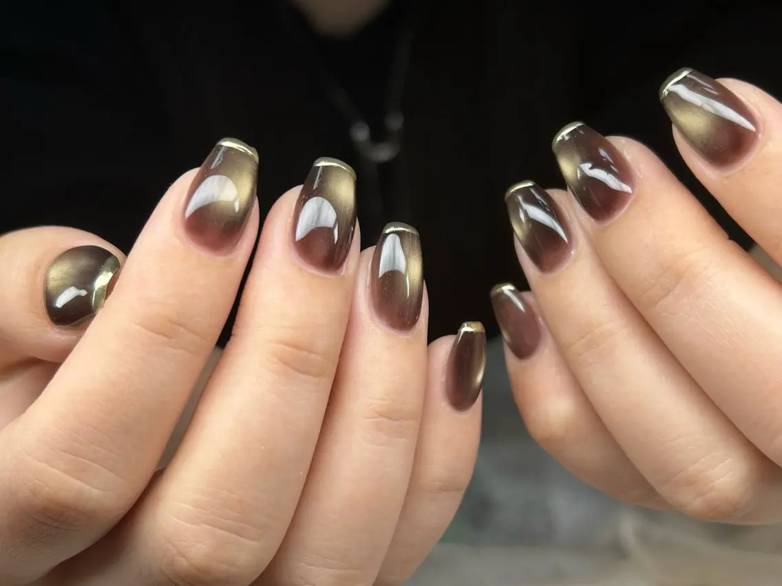 ネイル アートネイル チークネイル 成人式 入学式 長さ出し ハンドネイル Lino Nailのネイルデザイン