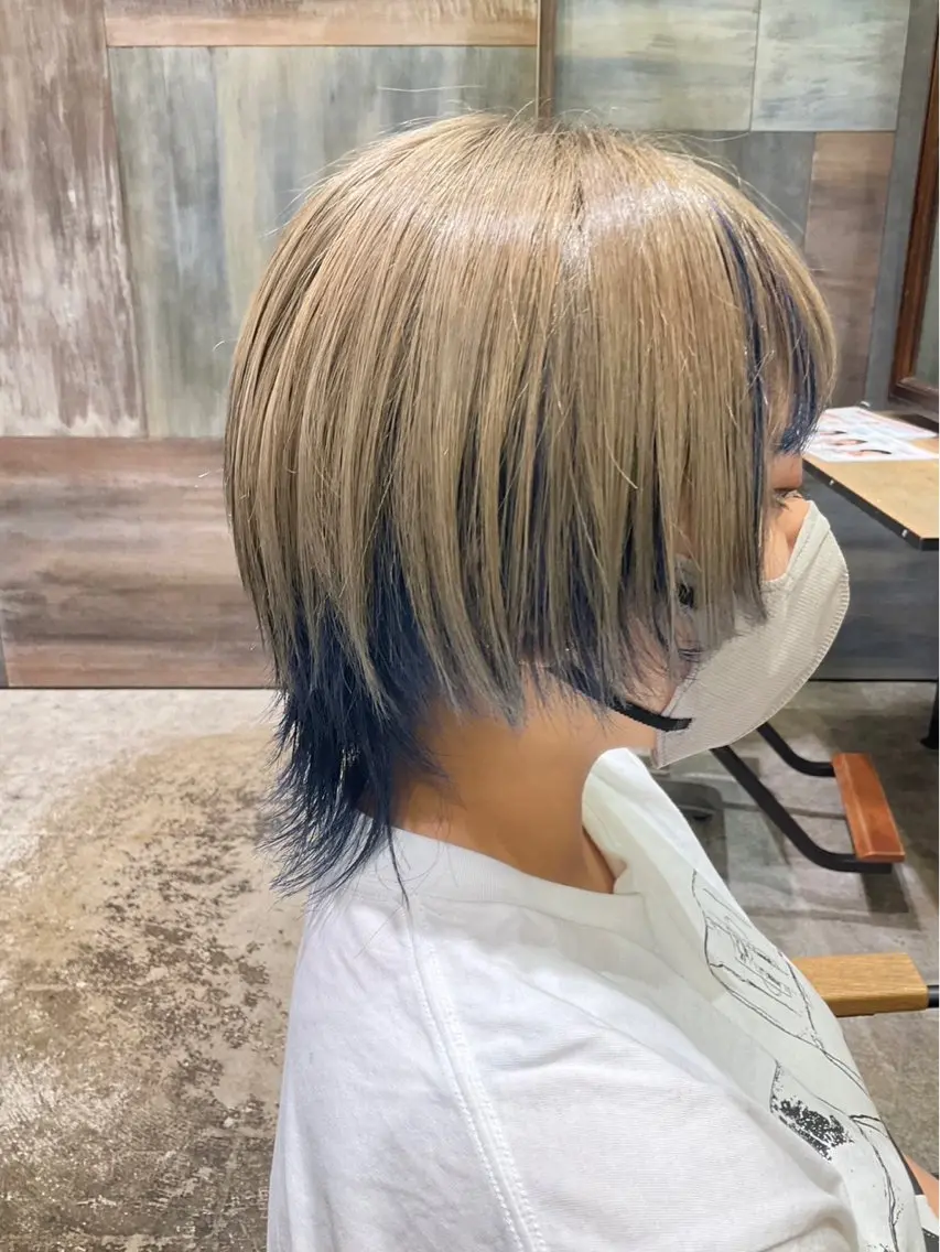 ショート カラー 髙橋紋菜🍏 イオンモール名取2階のヘアスタイル