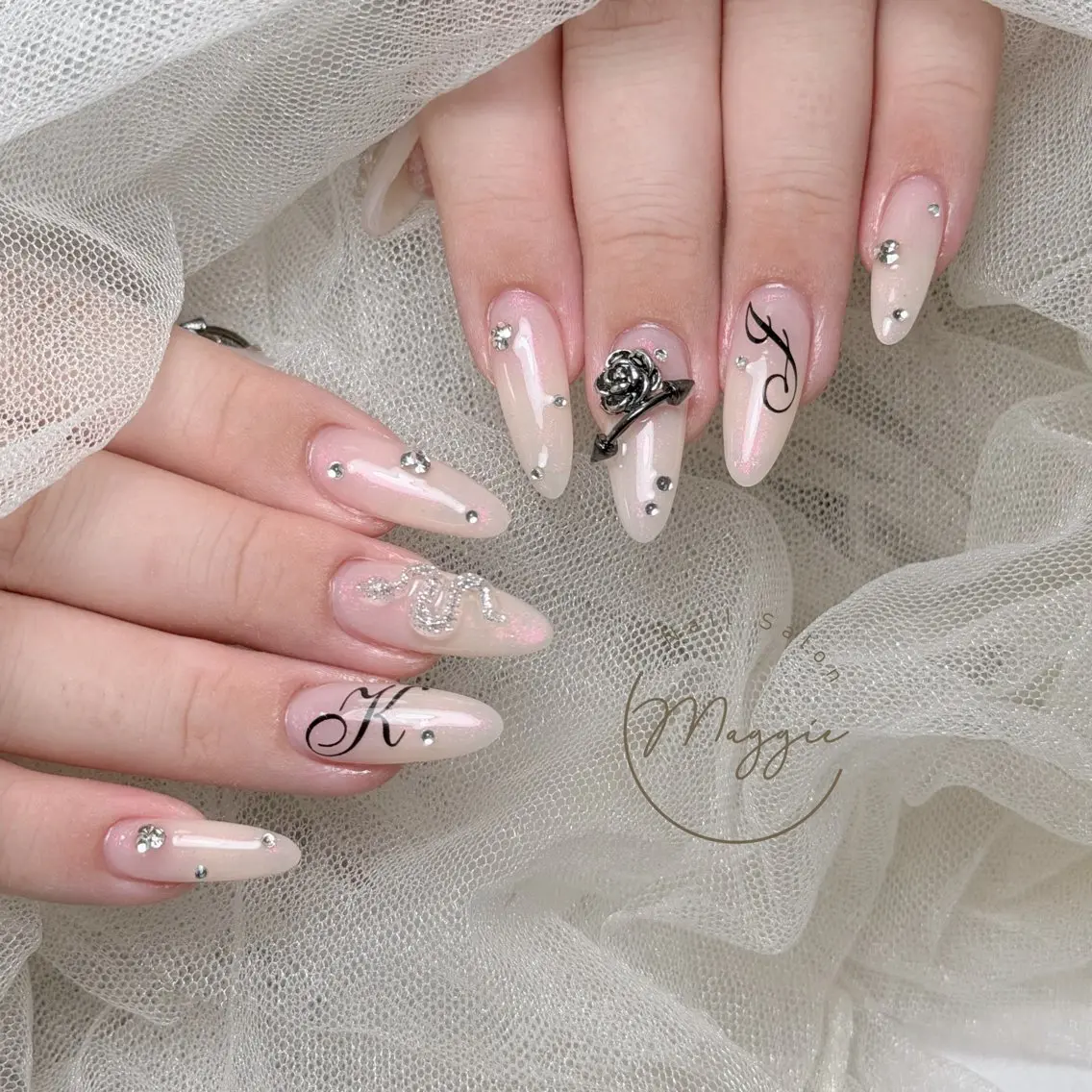 ネイル ハンドネイル Maggie Nail🦩のネイルデザイン