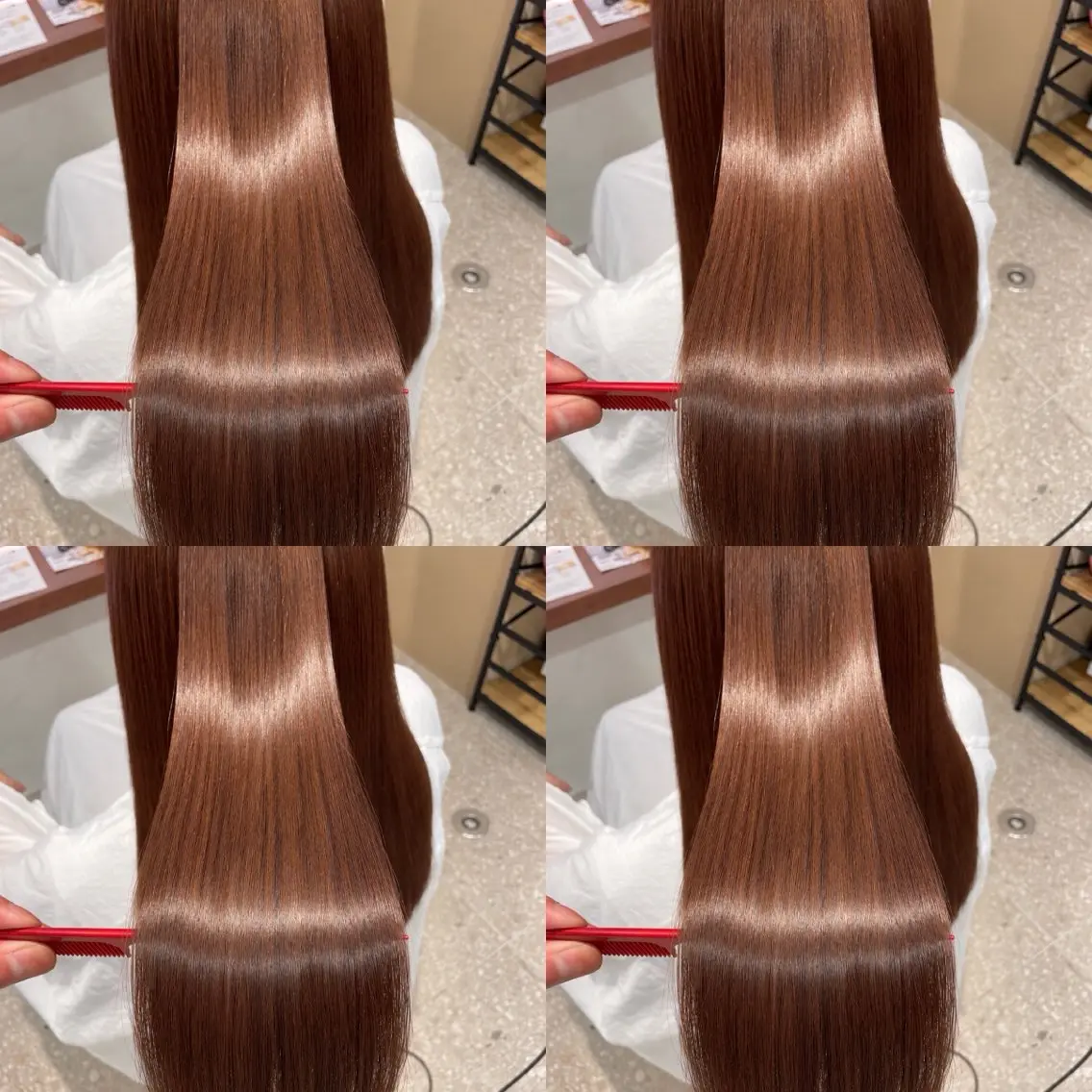 ロング 美髪矯正🪞髪質改善 KURIHARAのヘアスタイル