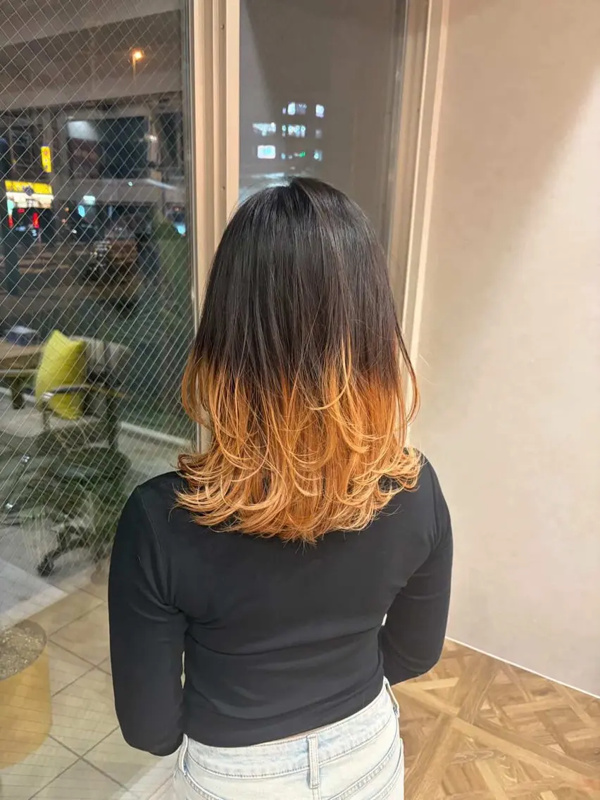 ミディアム レイヤーカット えぐち こうたのヘアスタイル