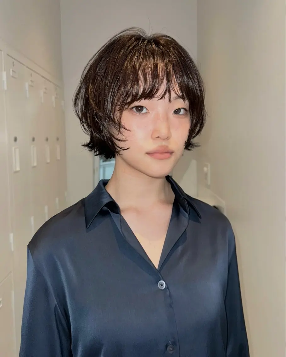 ショート ボブ 似合わせカット カット 似合わせボブ/ 大人ボブ🩵しおのヘアスタイル