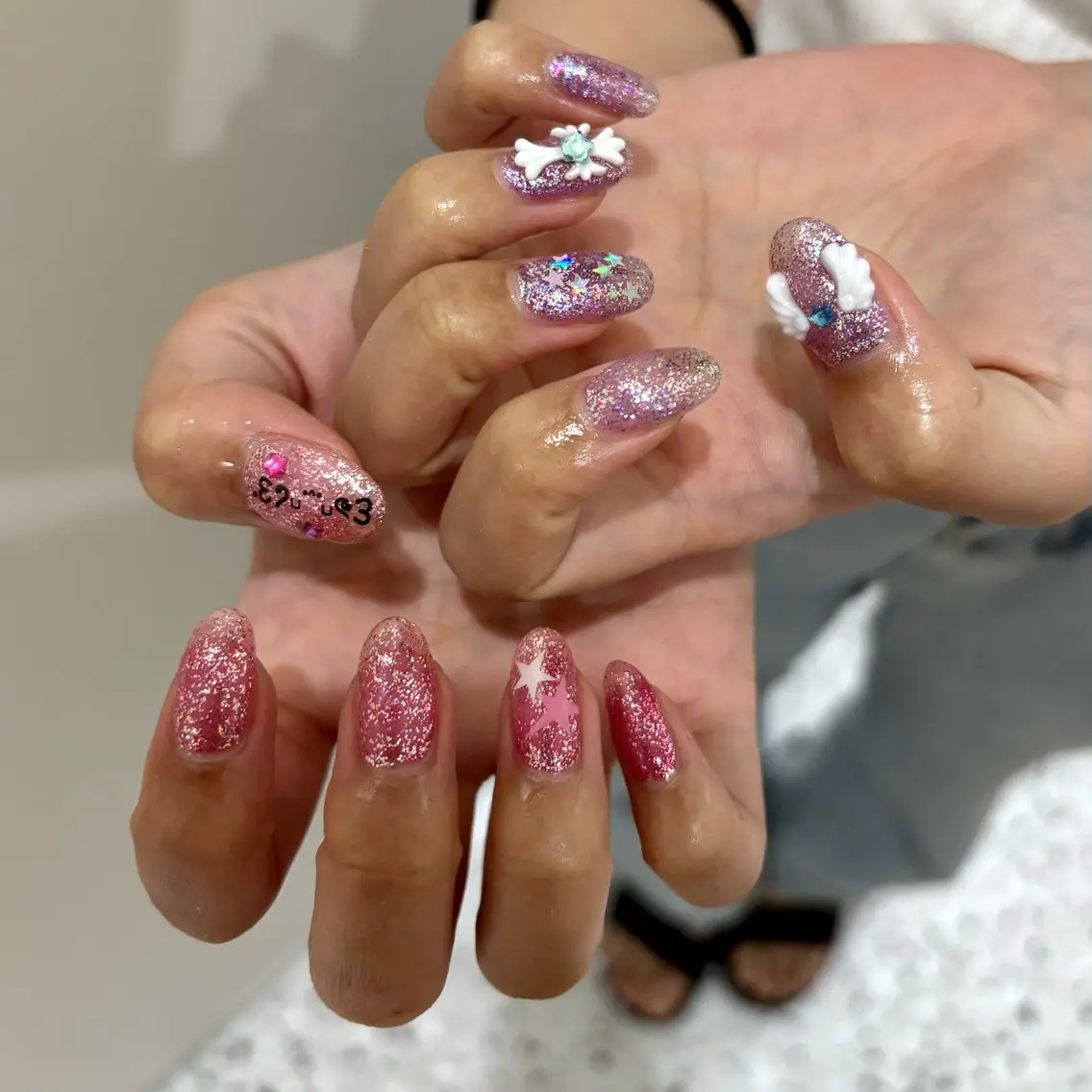 ネイル マグネットネイル メンズネイル ニュアンスネイル ワンカラーネイル シンプルネイル ハンドネイル あいり/金山 ネイルモデル様募集中のネイルデザイン