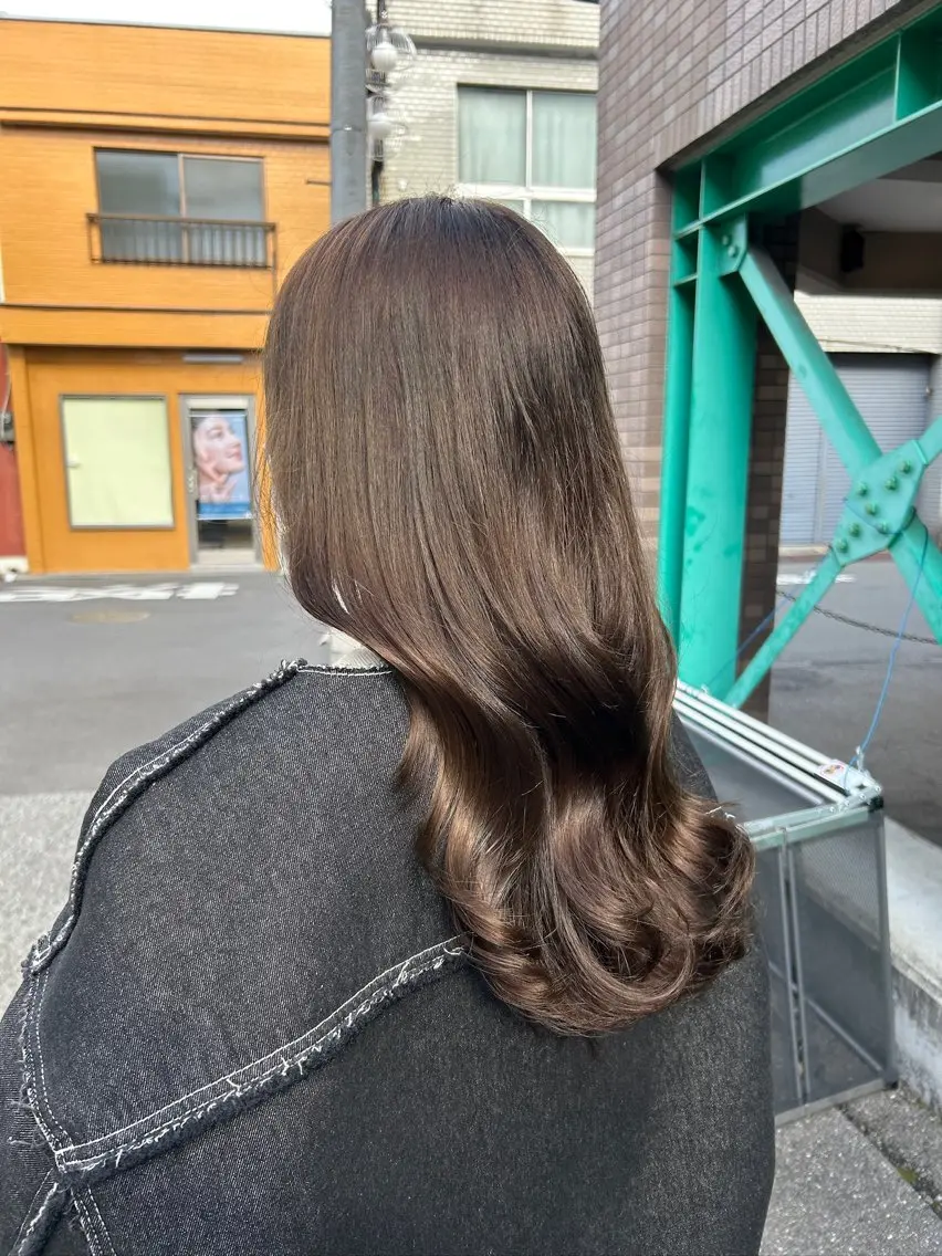 ロング カット ヘアカラー トリートメント あっすー🐥 Canon artのヘアスタイル