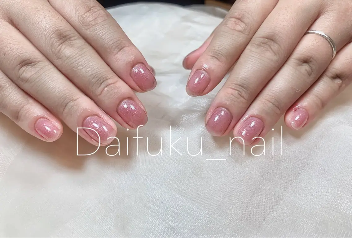 ショート ハンドネイル Daifuku nailsのネイルデザイン