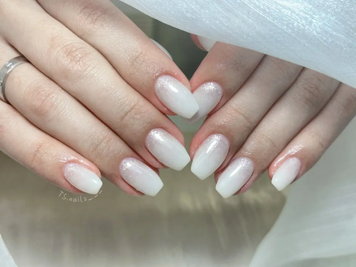 ネイル キラキラネイル マグネットネイル 持ち込み シンプルネイル TS. nails___のネイルデザイン