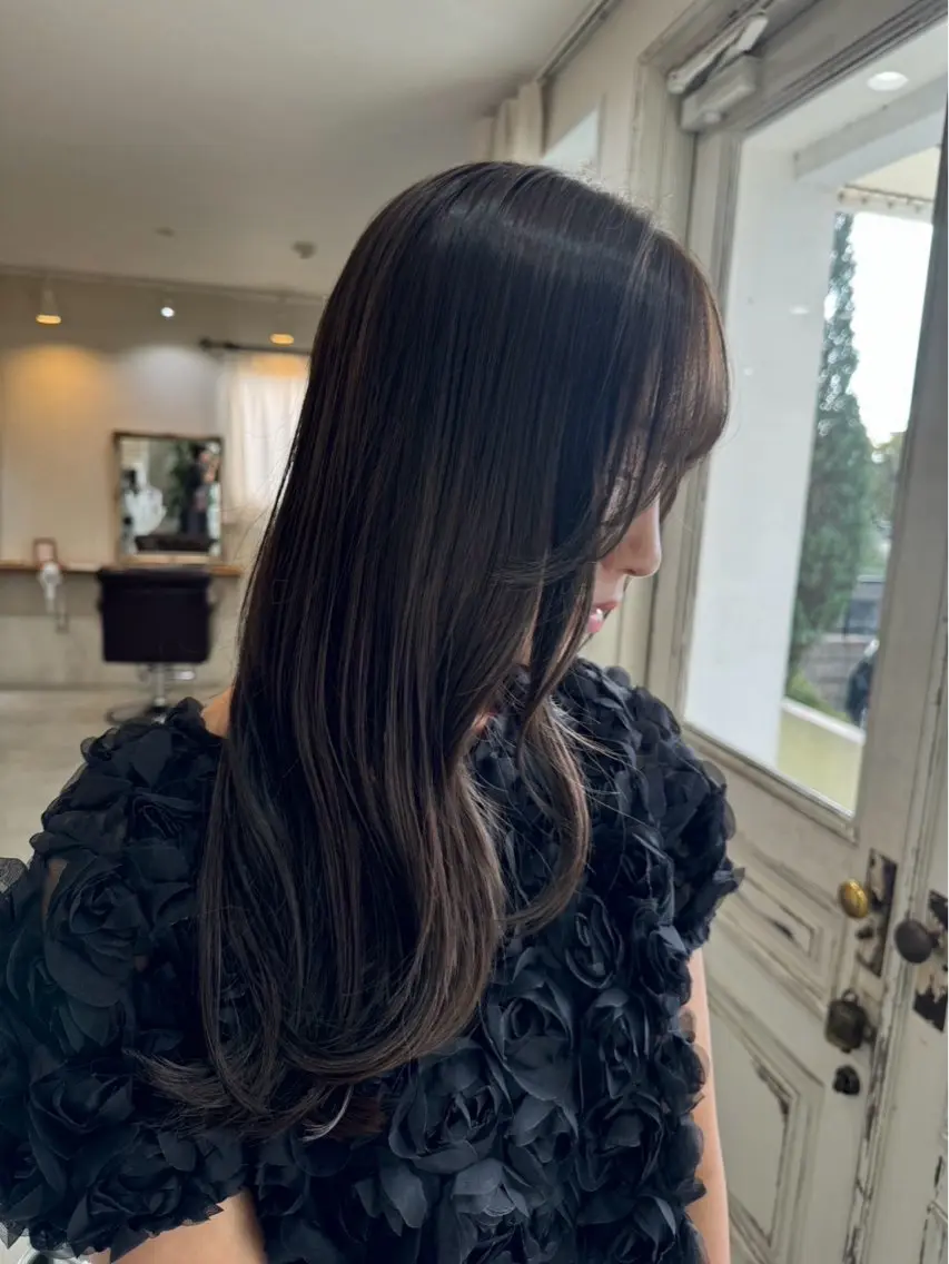ロング カラー 透明感カラー 熊本メンズ/オークス /坂嶋大飛のヘアスタイル