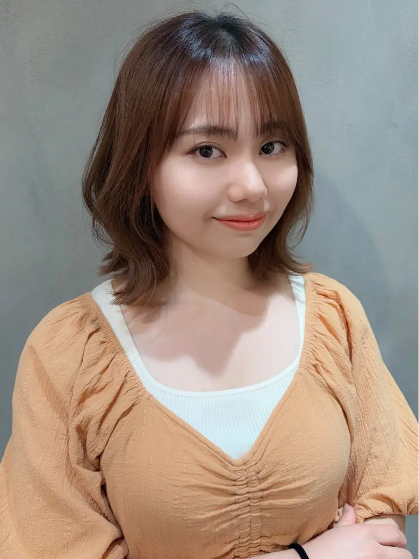 ミディアム ボブ／ショート 🌻あやか🌻のヘアスタイル