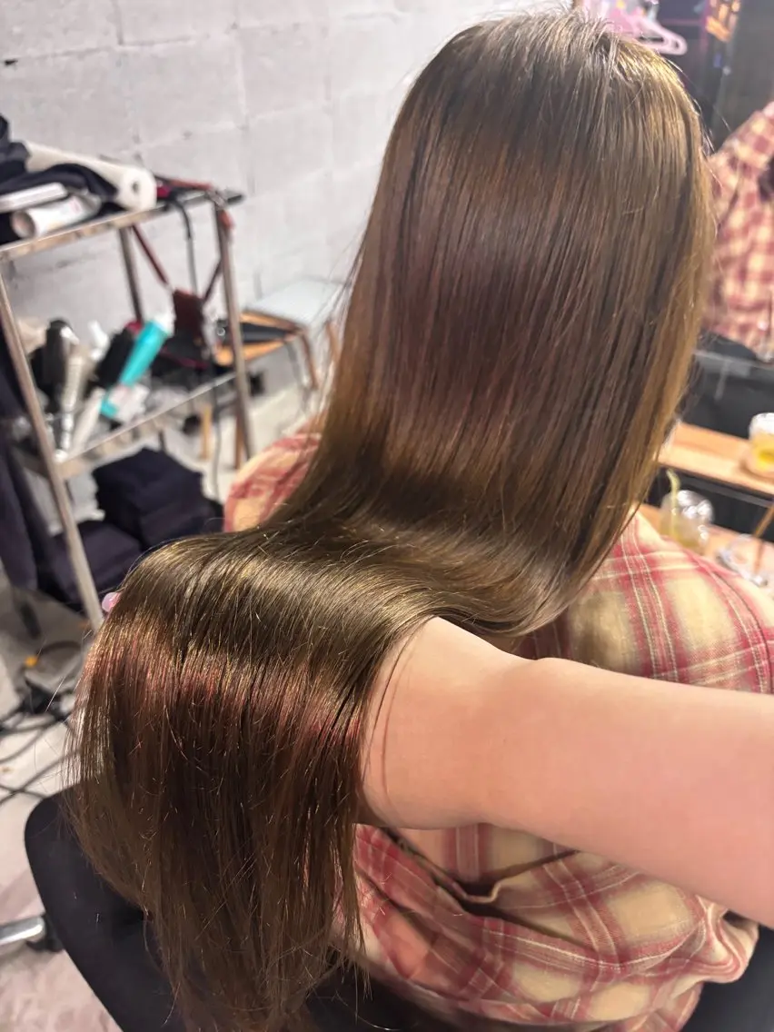 💚✨️one color ➕treatment✨️💚の写真