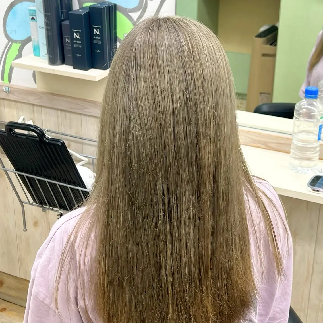 ロング カラー ブリーチ ヘアカラー Philia みいなのヘアスタイル