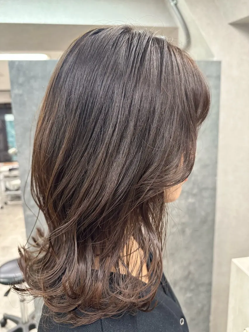 セミロング Noyヨシモト ヒロトのヘアスタイル