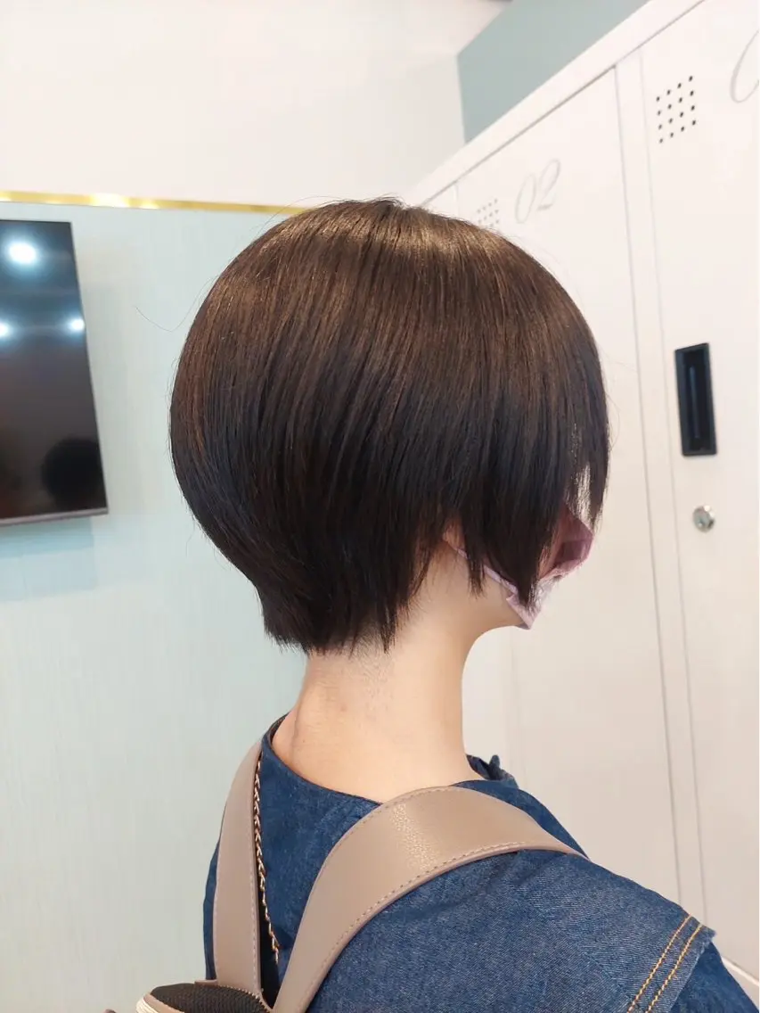 ショート Agu hair 浅原 心のヘアスタイル