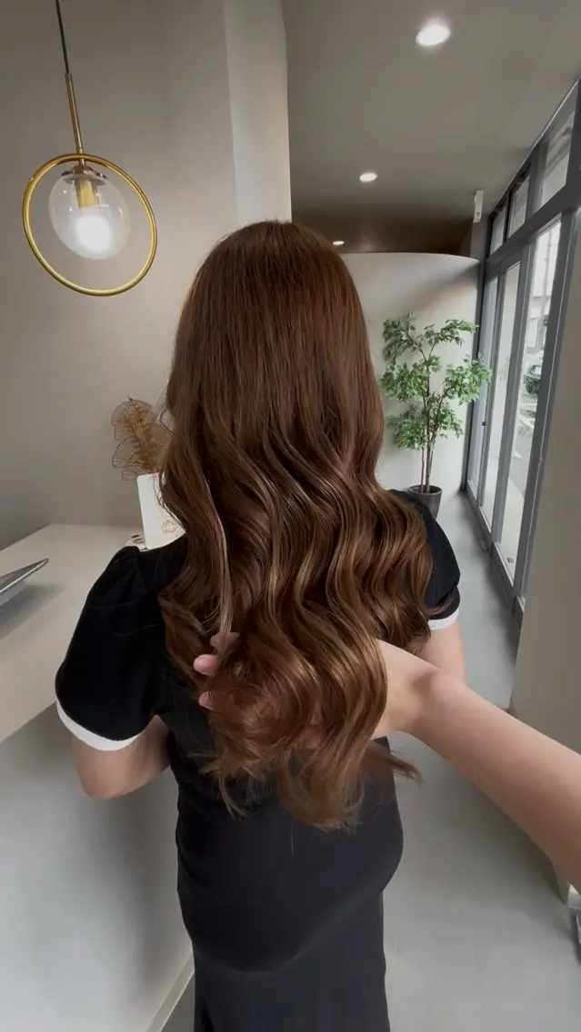 ロング カラー ヘアカラー トリートメント ヘッドスパ ❤︎RELACE 千葉 恋華❤︎のヘアスタイル