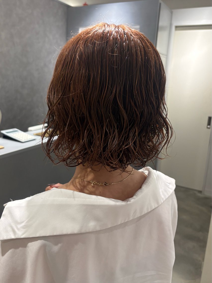 ショート ボブ パーマ パーマモデル募集🍀 新宿エリア✨ゆめのヘアスタイル