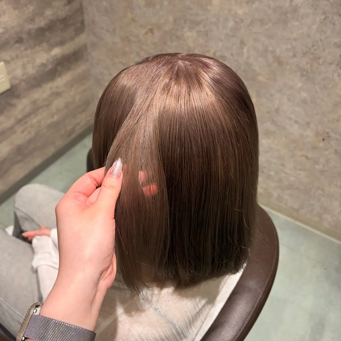 ショート ヘアカラー 長坂 祐良のヘアスタイル