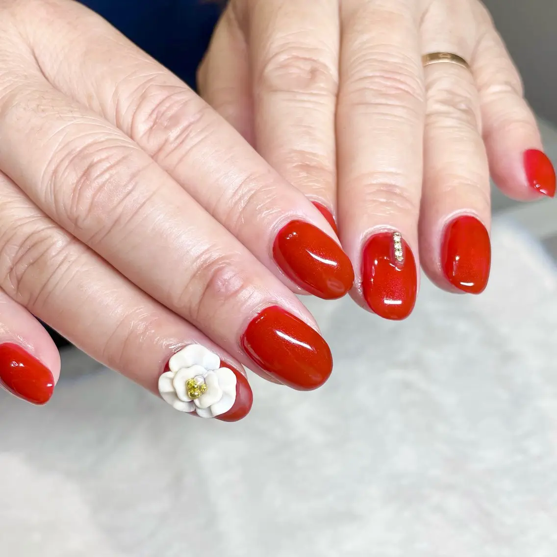 ネイル フラワーネイル Nail Salon Y.のネイルデザイン