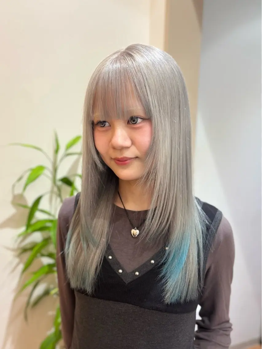 ロング カラー ヘアカラー 🌙Ash中目黒 坪内沙月🌙のヘアスタイル