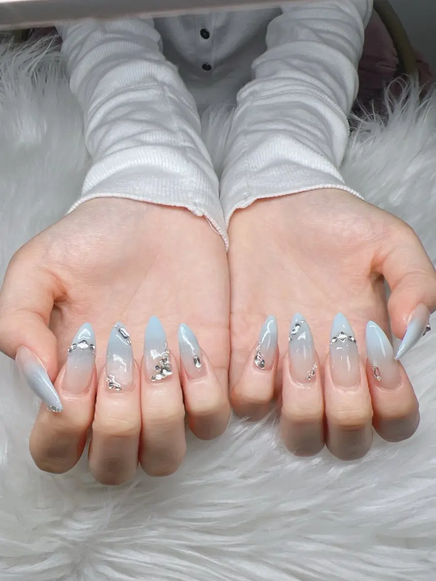 ネイル ハンドネイル Lee Nails チップ長さだし専門店のネイルデザイン