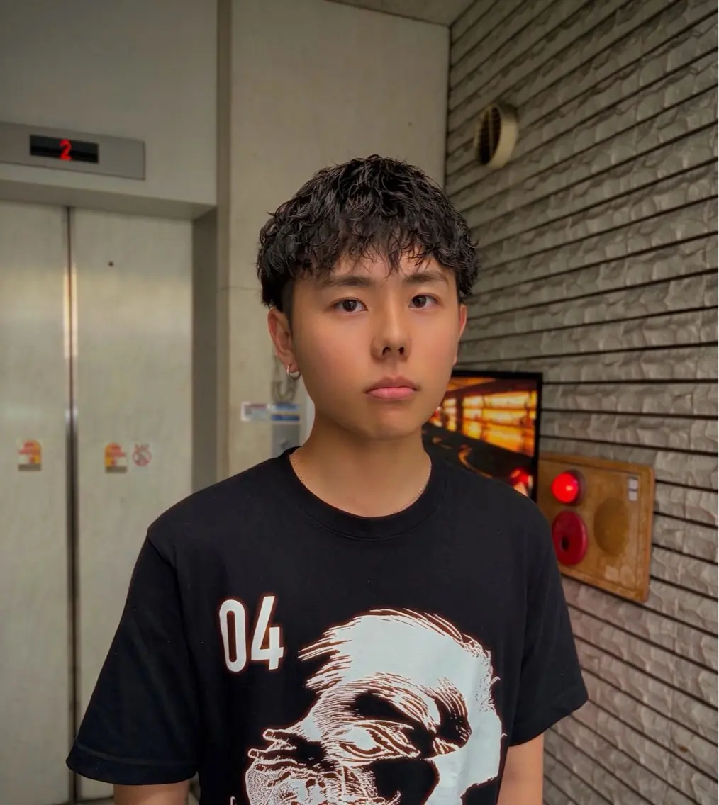 ショート パーマ メンズ メンズパーマ ショートヘア カット パーマ UMM daichi メンズパーマのヘアスタイル