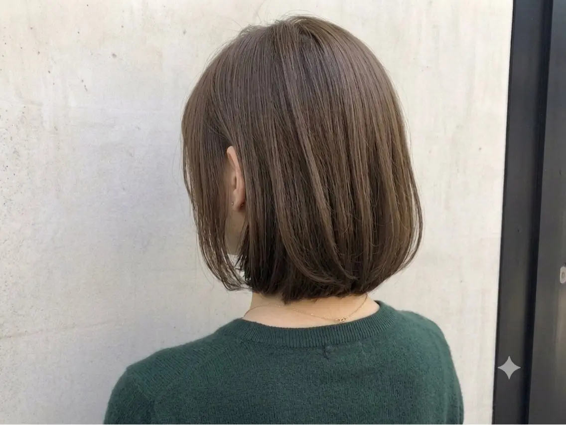 ミディアム 大澤 尚記のヘアスタイル