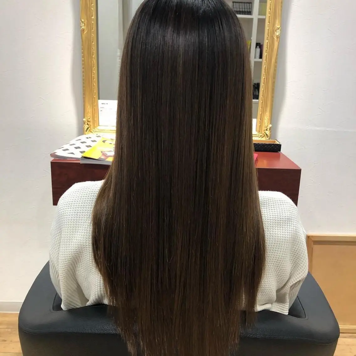 ロング カット 縮毛矯正 トリートメント 千葉 たかしのヘアスタイル