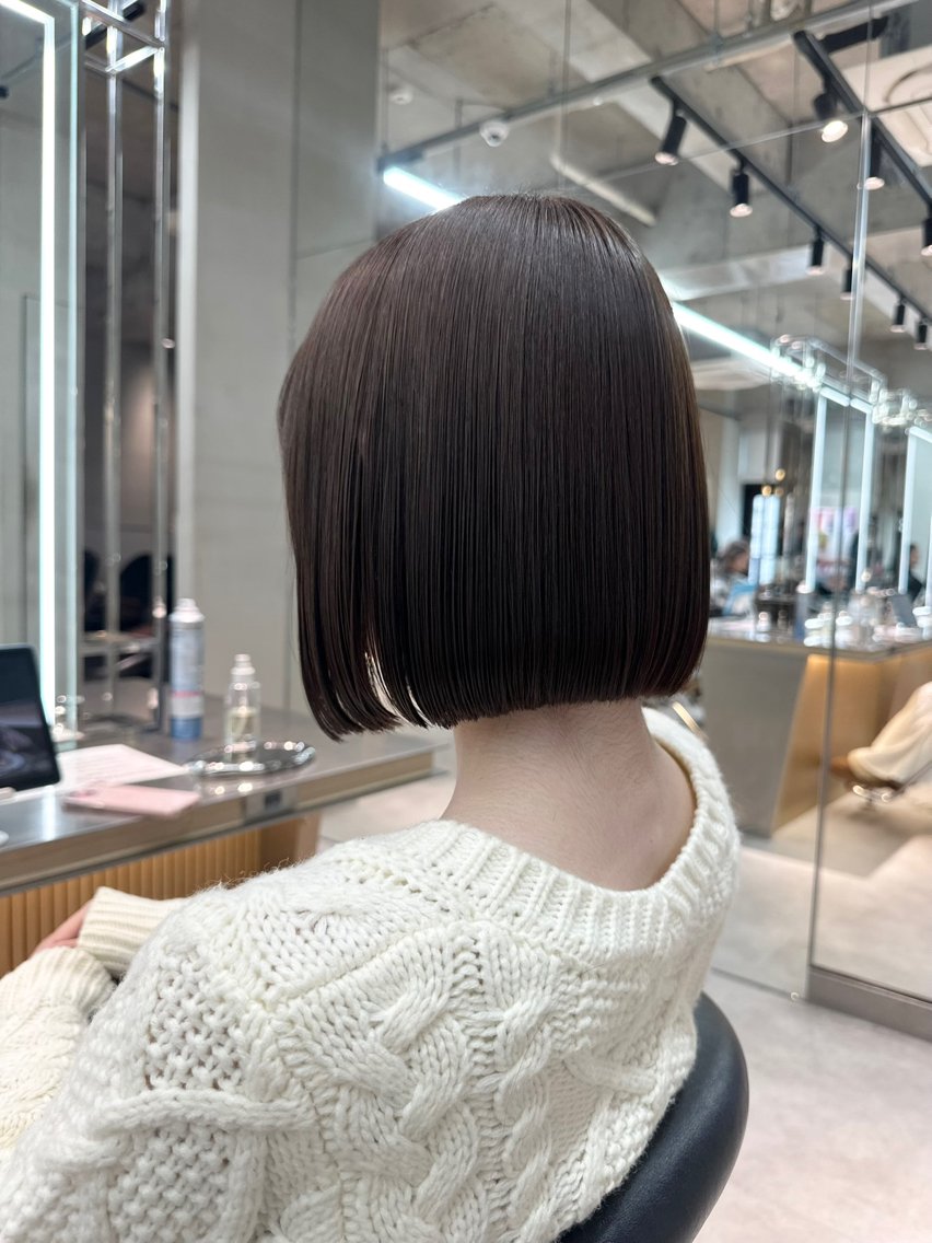ショート 🎀nao🎀 博多レイヤーボブのヘアスタイル