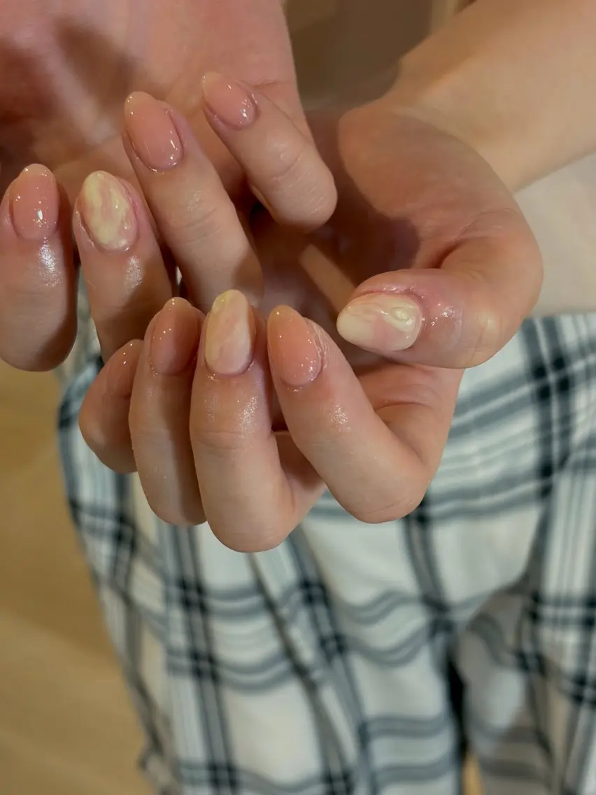 ネイル ハンドネイル MARU NAIL Hinaのネイルデザイン