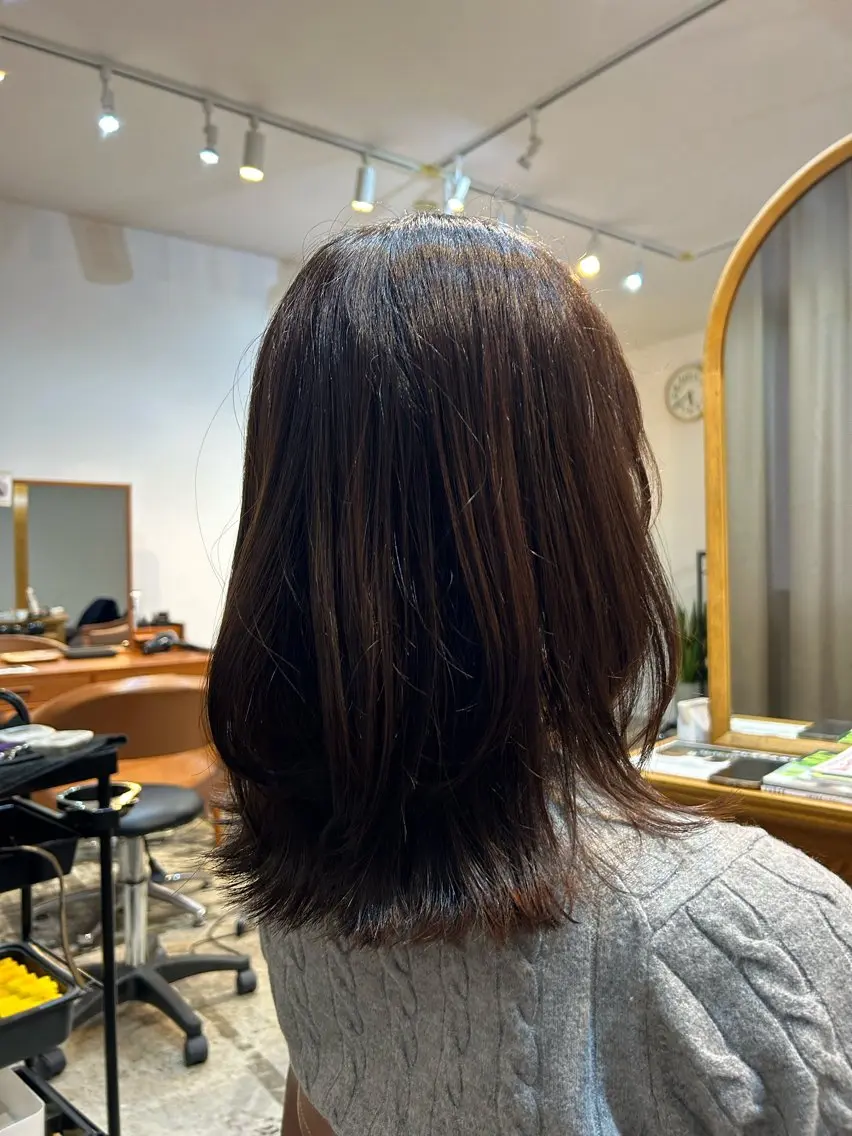ミディアム haco/ yukaのヘアスタイル